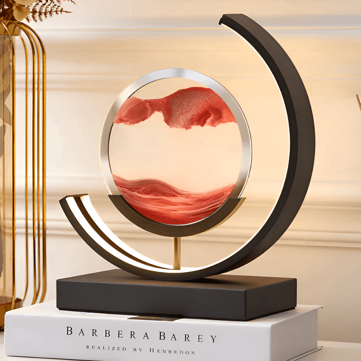 Virelle Maison - Lampe à sable LED avec commande à distance et intensité réglable | Virelle Maison