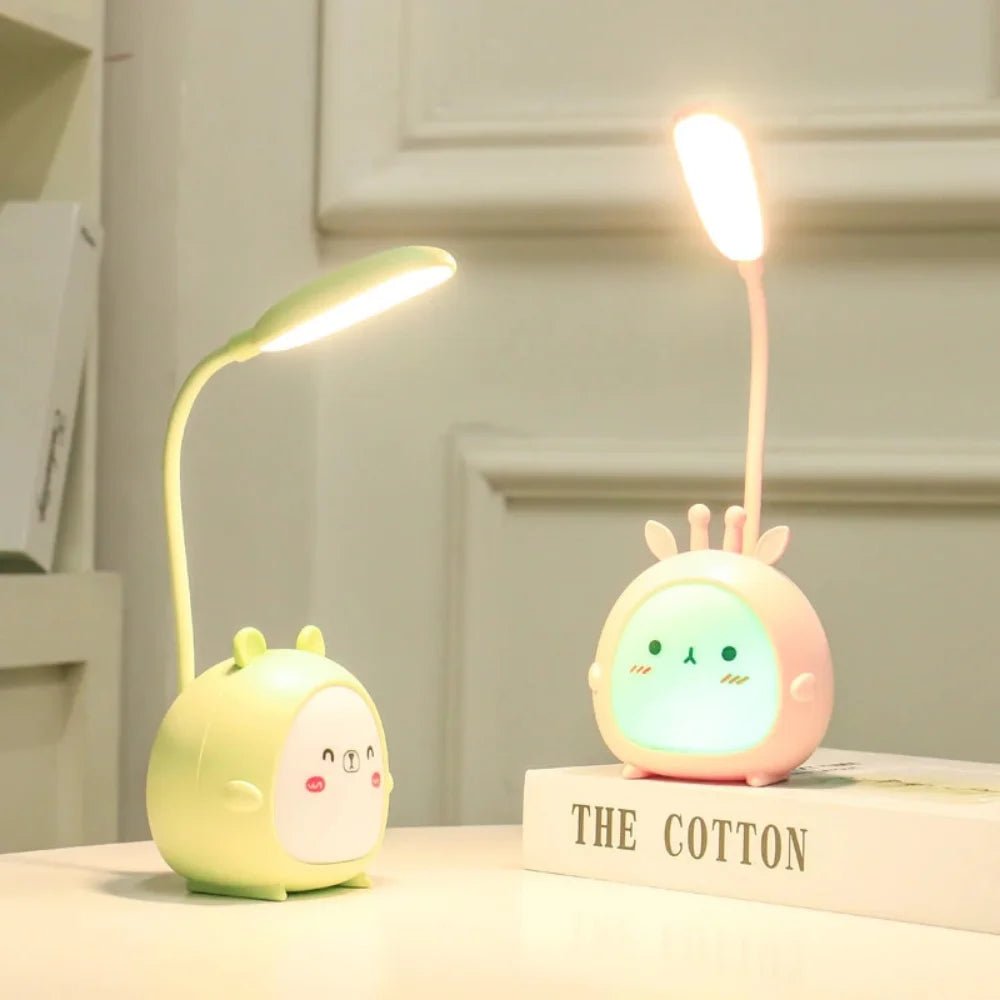 Virelle Maison - Lampe de lecture pour enfants avec lumière LED douce et port USB
