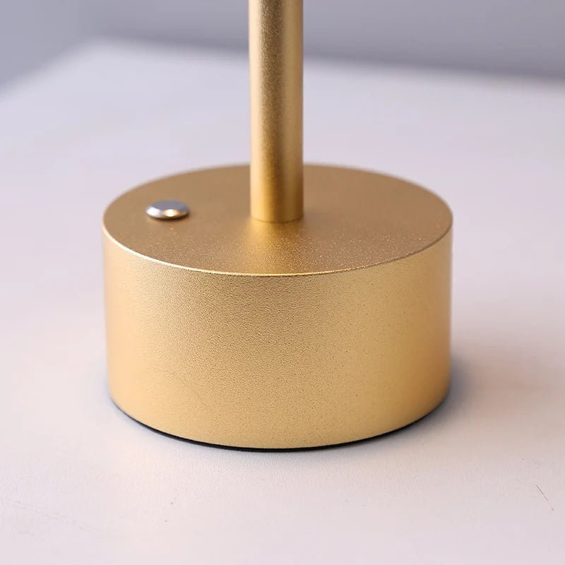 Virelle Maison - Lampe de table aluminium rechargeable, intensité réglable | Virelle Maison
