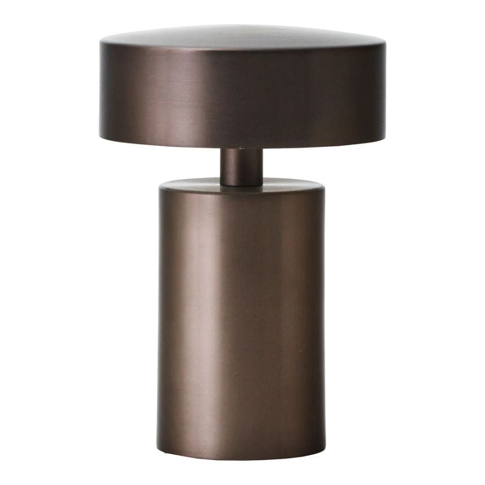 Virelle Maison - Lampe de table colonne LED avec éclairage doux et design moderne