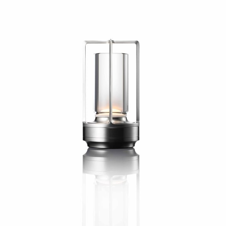 Virelle Maison - Lampe de table dimmable en cristal et métal texturé | Virelle Maison