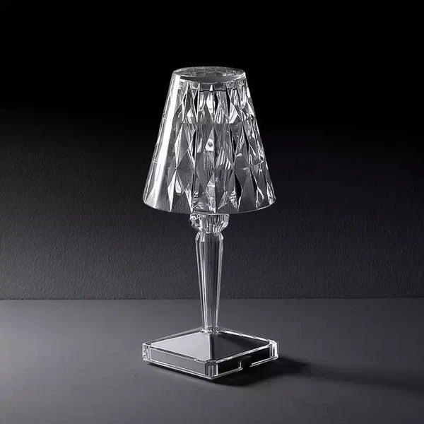 Virelle Maison - Lampe de table en cristal acrylique texturé | Virelle Maison