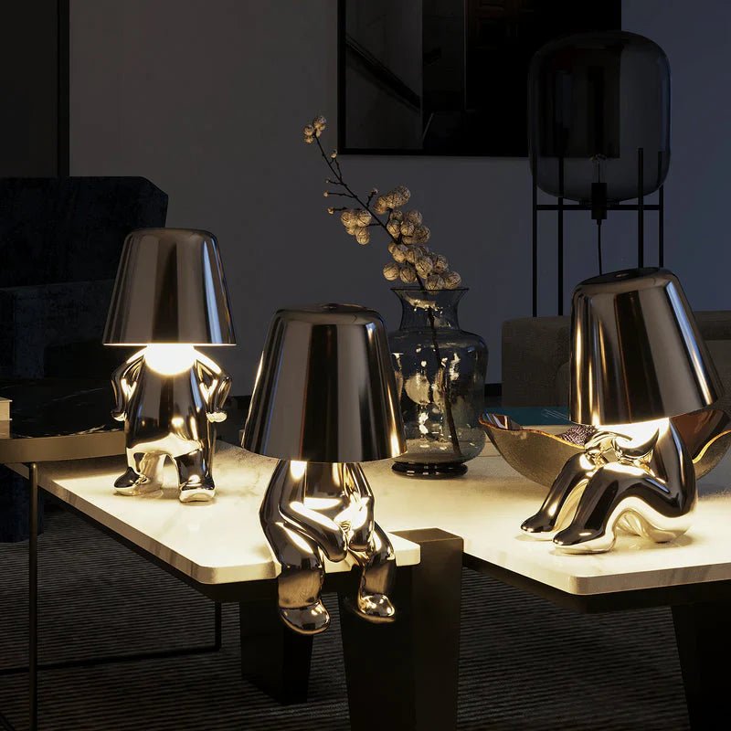 Virelle Maison - Lampe de table en résine colorée | Virelle Maison