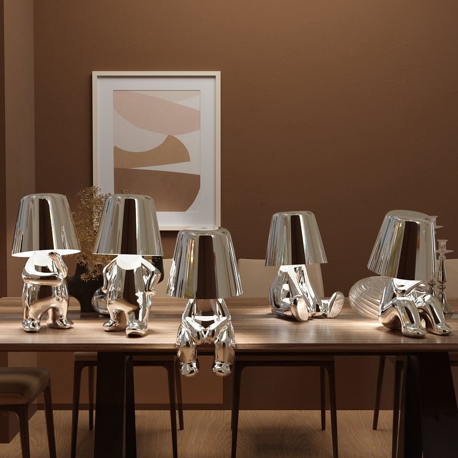 Virelle Maison - Lampe de table en résine colorée | Virelle Maison