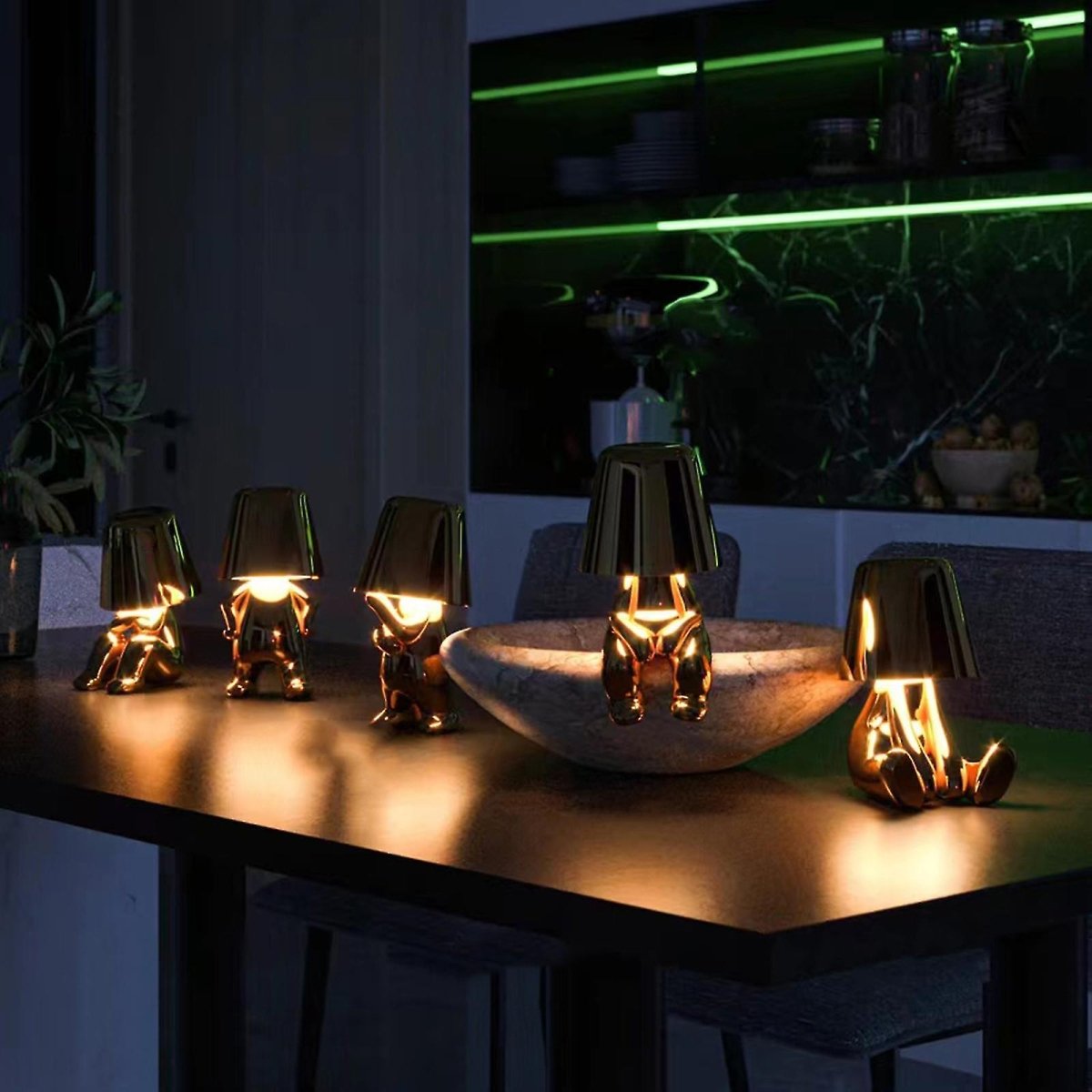 Virelle Maison - Lampe de table en résine colorée | Virelle Maison