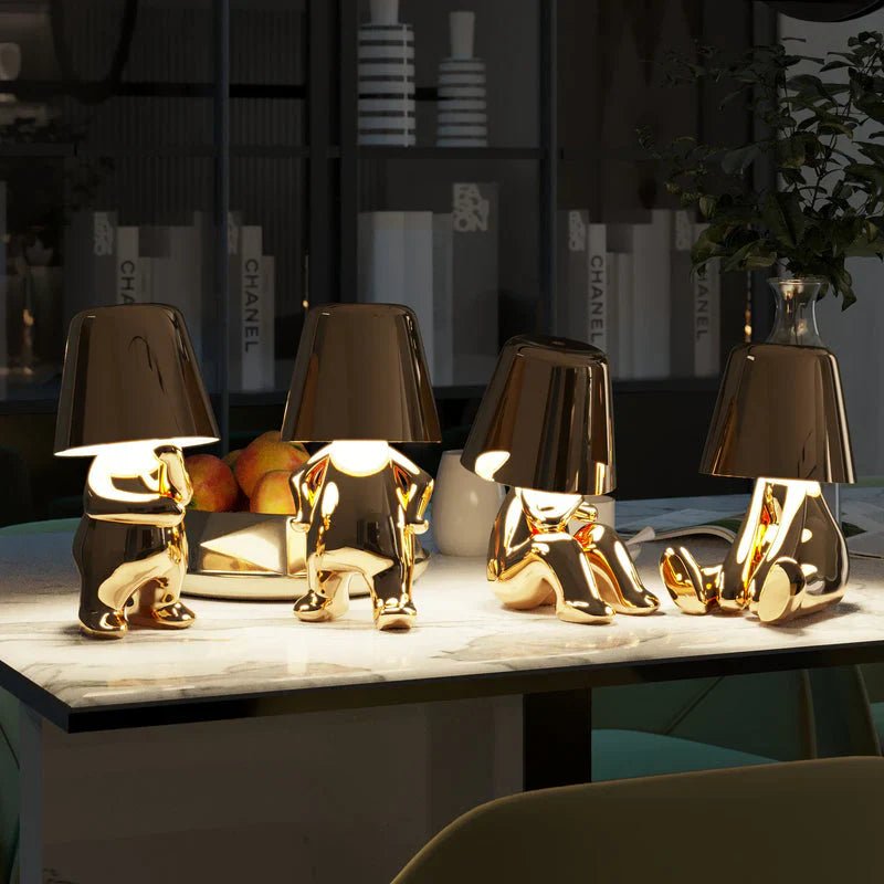 Virelle Maison - Lampe de table en résine colorée | Virelle Maison