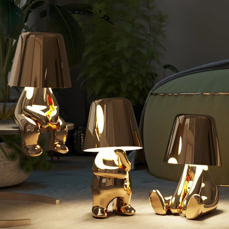 Virelle Maison - Lampe de table en résine colorée | Virelle Maison
