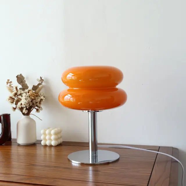 Virelle Maison - Lampe de table en verre et métal texturé | Virelle Maison