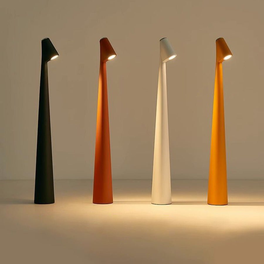 Virelle Maison - Lampe de table sans fil en aluminium brossé | Virelle Maison