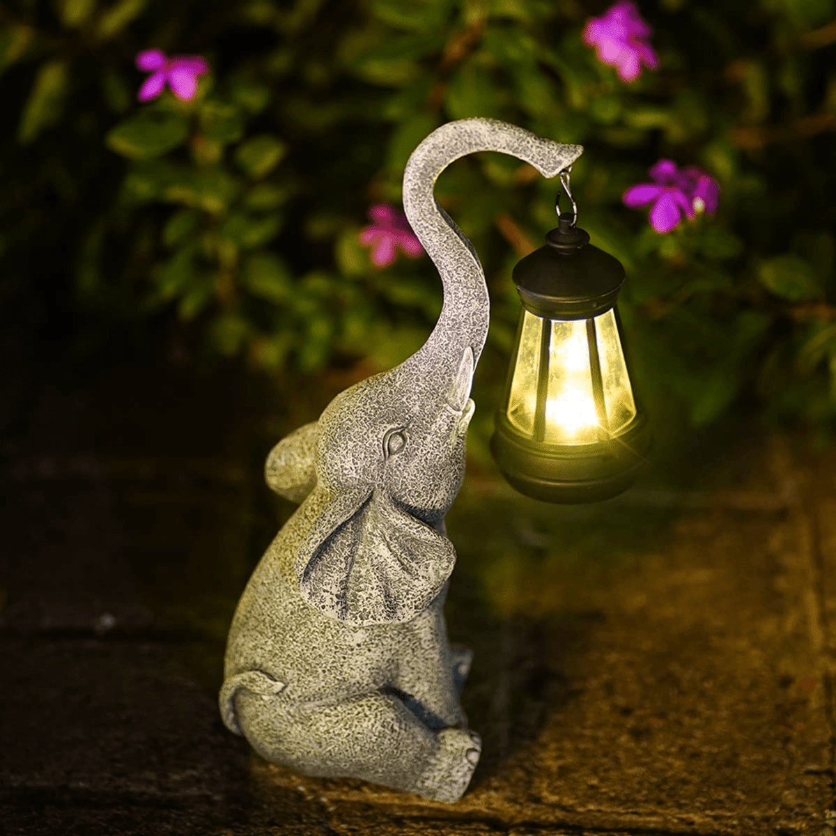 Virelle Maison - Lampe décorative solaire en résine | Virelle Maison