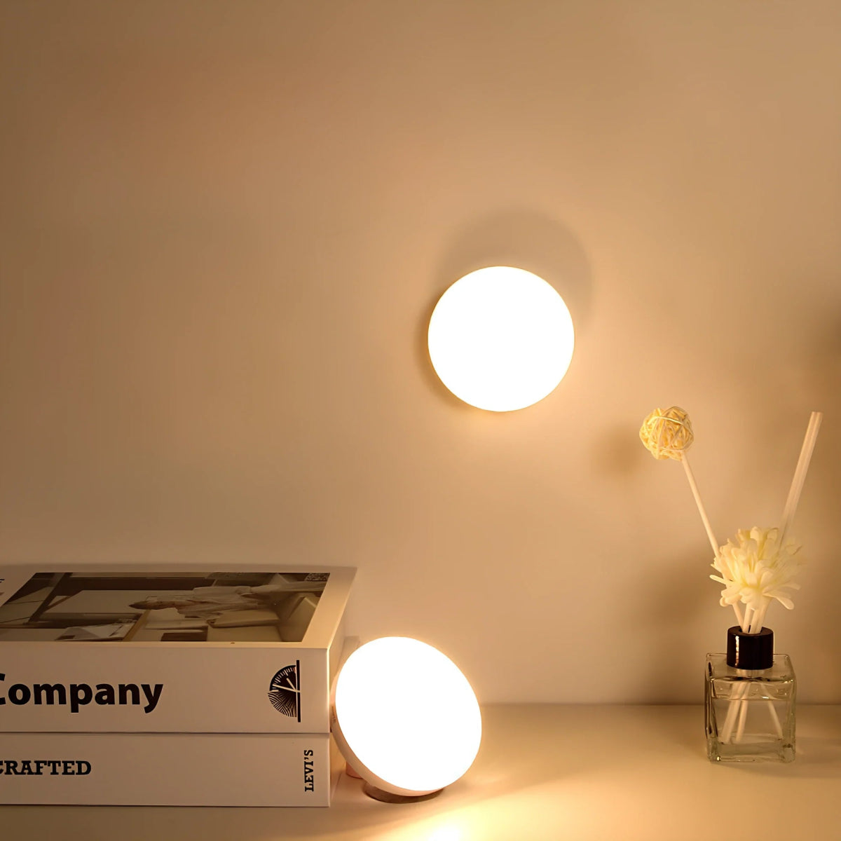Virelle Maison - Lampe murale LED détecteur de mouvement en ABS | Virelle Maison