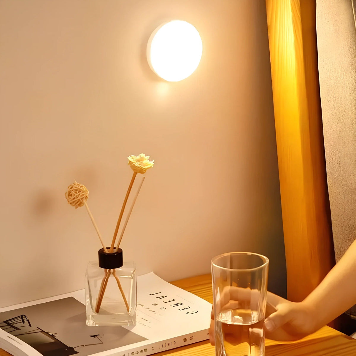 Virelle Maison - Lampe murale LED détecteur de mouvement en ABS | Virelle Maison