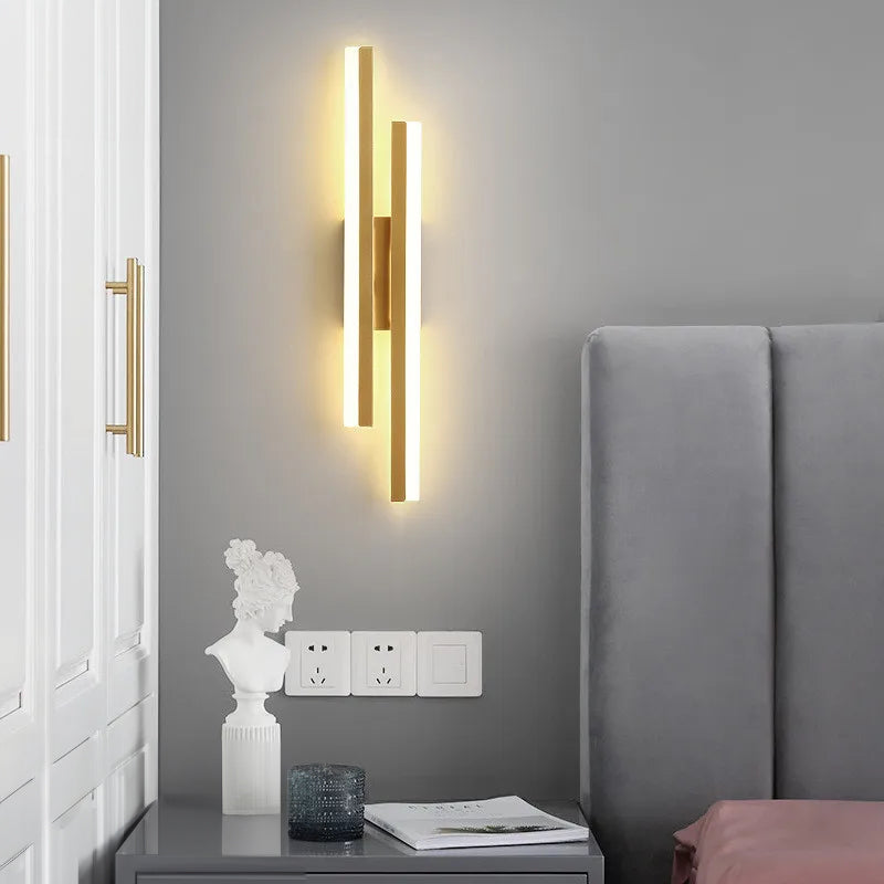 Applique murale LED minimaliste en aluminium | Virelle Maison