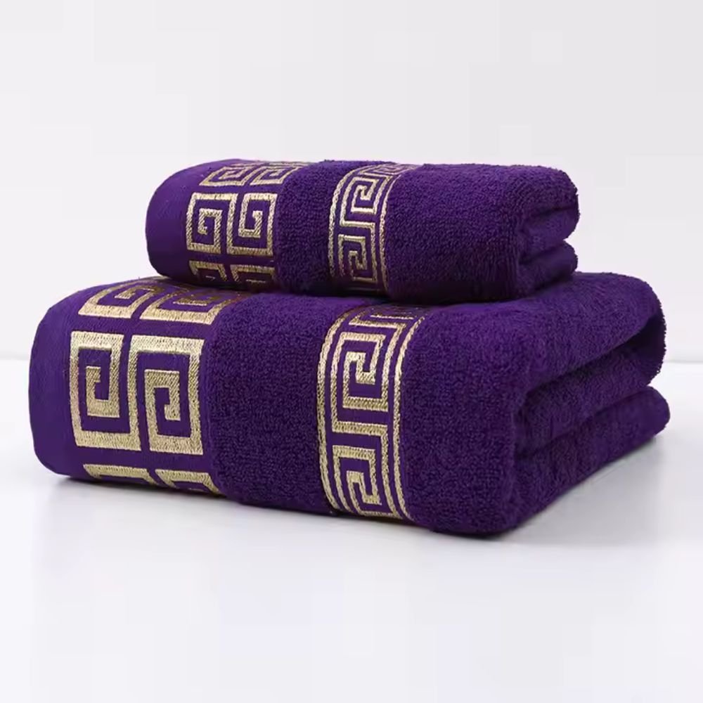 Virelle Maison - Lot de serviettes en coton éponge absorbant | Virelle Maison