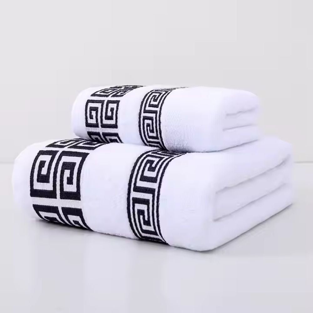 Virelle Maison - Lot de serviettes en coton éponge absorbant | Virelle Maison