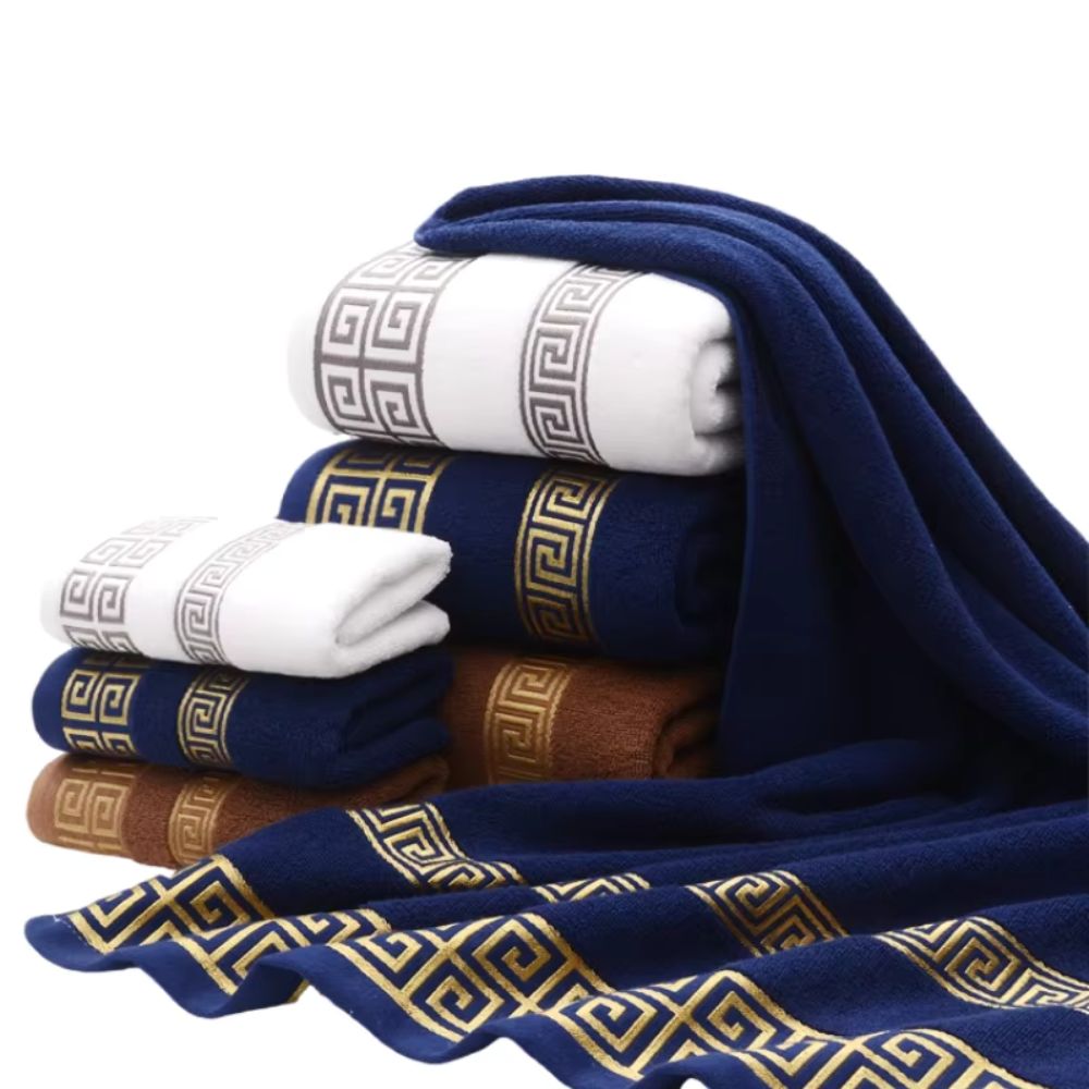 Virelle Maison - Lot de serviettes en coton éponge absorbant | Virelle Maison