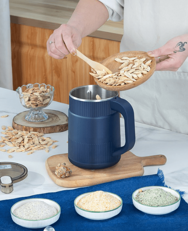 Virelle Maison - Moulin électrique compact en acier pour grains et graines | Virelle Maison