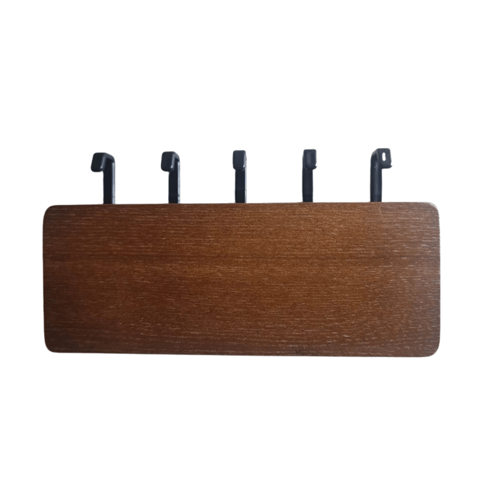 Virelle Maison - Organisateur mural en bois massif – rangement clés et courrier | Virelle Maison