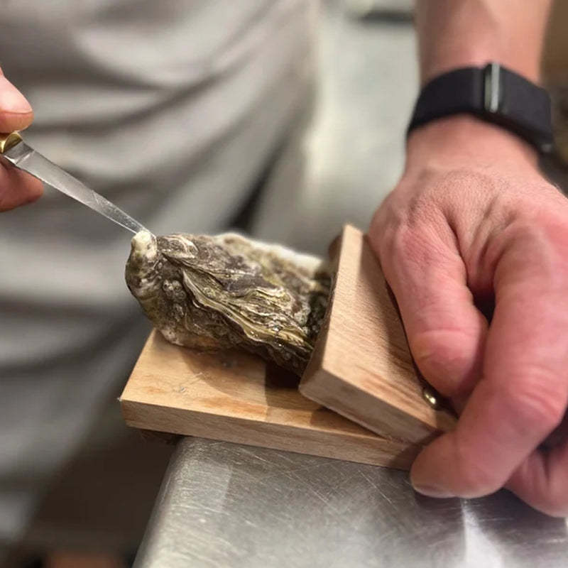 Virelle Maison - Ouvre - huîtres avec manche en bois naturel | Virelle Maison