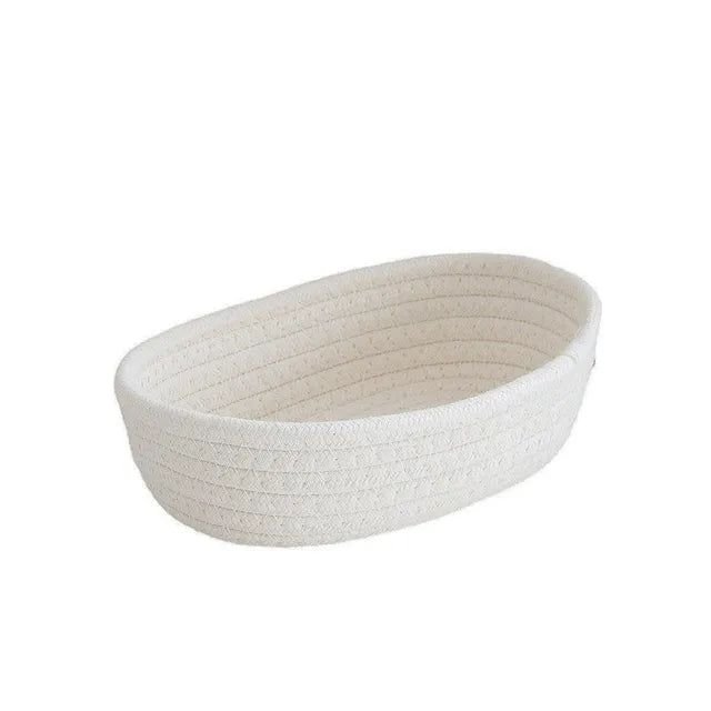 Virelle Maison - Panier de rangement tressé en corde de coton | Virelle Maison
