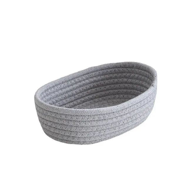 Virelle Maison - Panier de rangement tressé en corde de coton | Virelle Maison