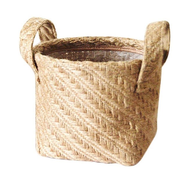 Virelle Maison - Panier tissé en polyester minimaliste | Virelle Maison