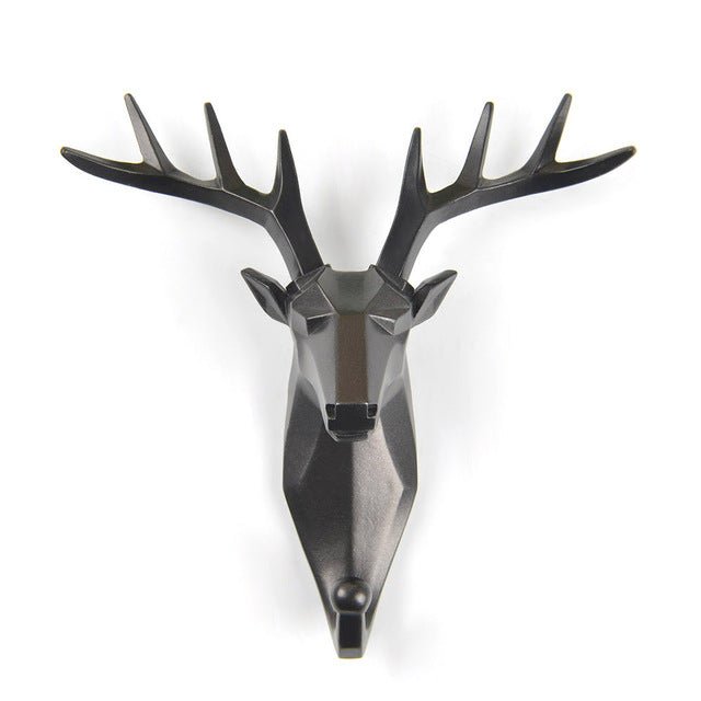 Virelle Maison - Patère murale décorative en résine – Design géométrique animalier | Virelle Maison