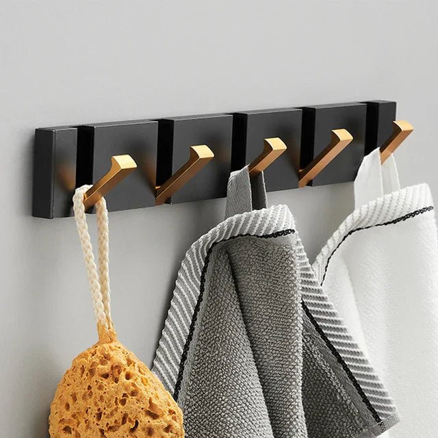 Virelle Maison - Patère murale pliante en acier minimaliste | Virelle Maison