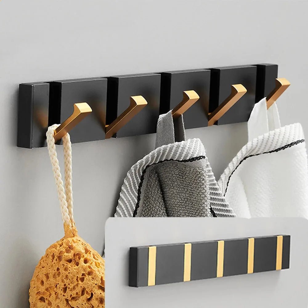 Virelle Maison - Patère murale pliante en acier minimaliste | Virelle Maison