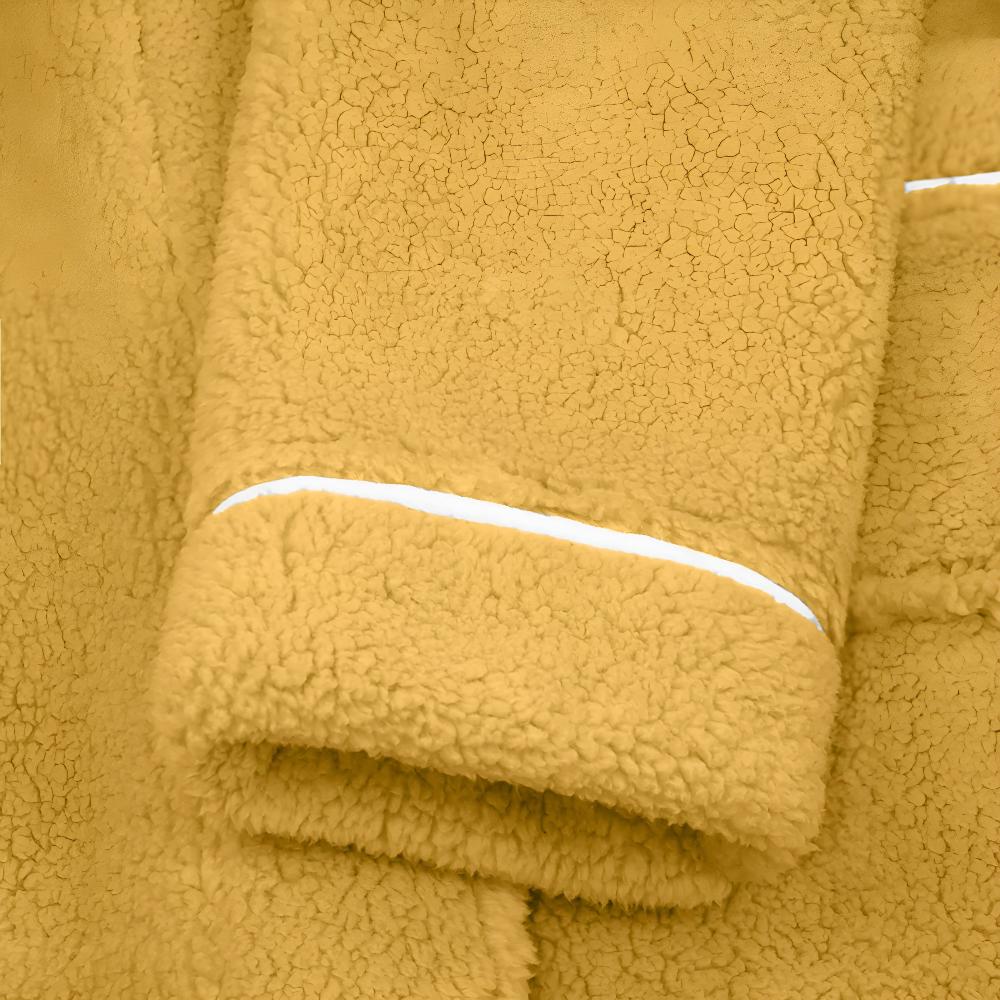 Virelle Maison - Peignoir en flanelle douce à col châle unisexe | Virelle Maison