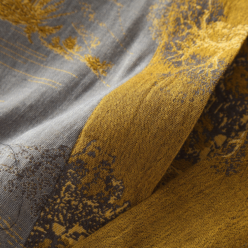 Virelle Maison - Peignoir kimono en coton gaufré naturel à coupe ample | Virelle Maison