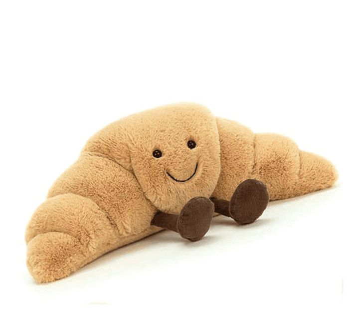 Virelle Maison - Peluche décorative moelleuse forme croissant | Virelle Maison