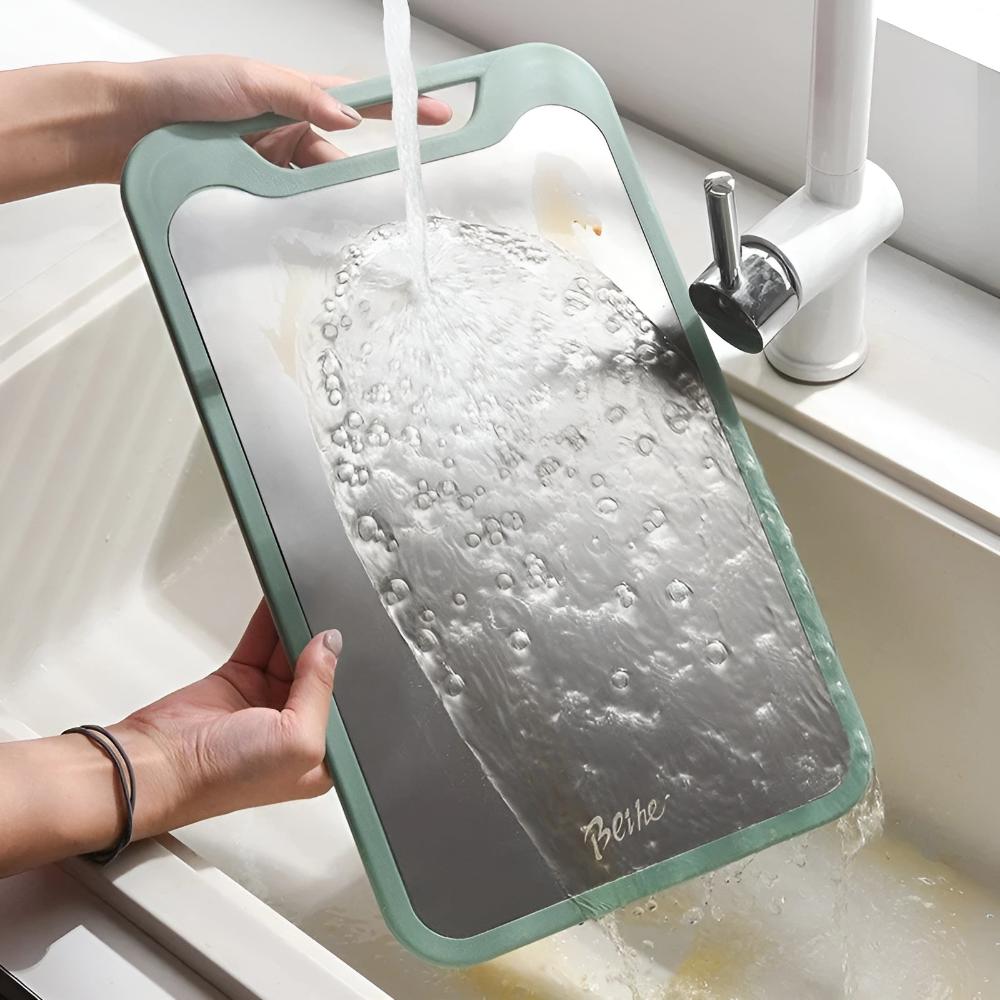 Virelle Maison - Planche à découper double - face inox antibactérienne | Virelle Maison