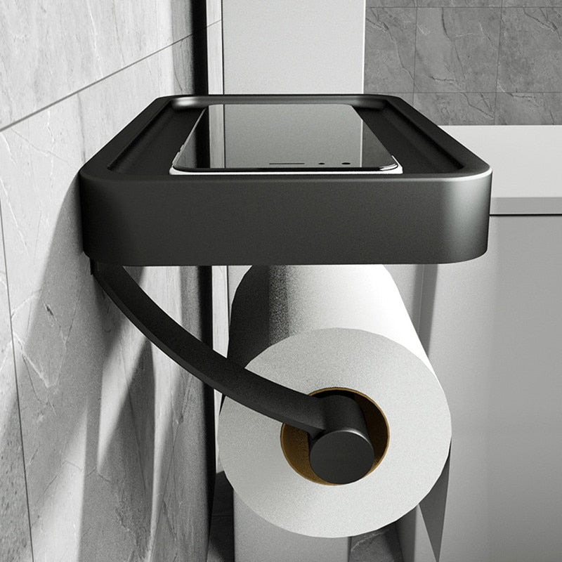 Virelle Maison - Porte - papier toilette mural en acier inoxydable | Virelle Maison