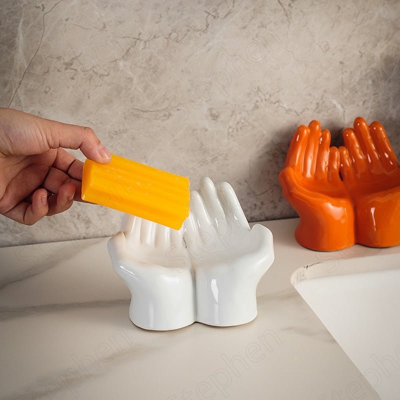 Virelle Maison - Porte - savon en céramique émaillée – design compact et drainant | Virelle Maison