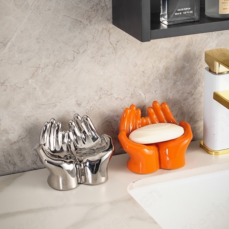 Virelle Maison - Porte - savon en céramique émaillée – design compact et drainant | Virelle Maison