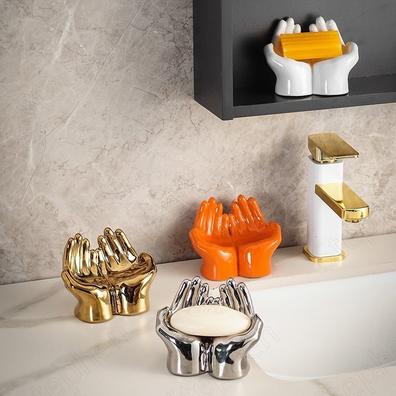 Virelle Maison - Porte - savon en céramique émaillée – design compact et drainant | Virelle Maison