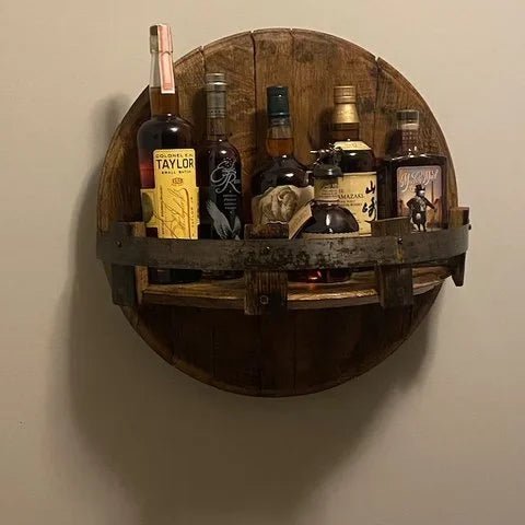 Virelle Maison - Présentoir à bouteilles en bois massif sculpté | Virelle Maison