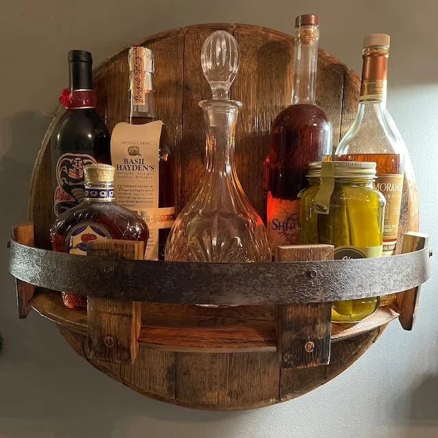 Virelle Maison - Présentoir à bouteilles en bois massif sculpté | Virelle Maison