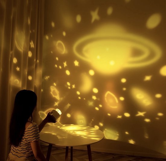 Virelle Maison - Projecteur lumineux en ABS avec motifs célestes apaisants | Virelle Maison