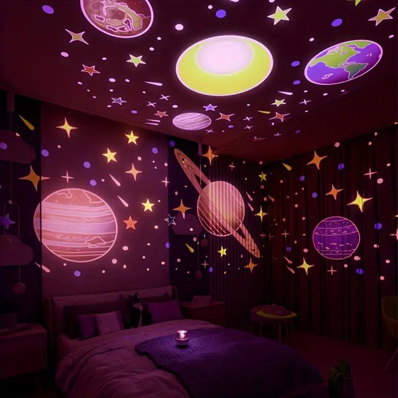 Virelle Maison - Projecteur lumineux en ABS avec motifs célestes apaisants | Virelle Maison