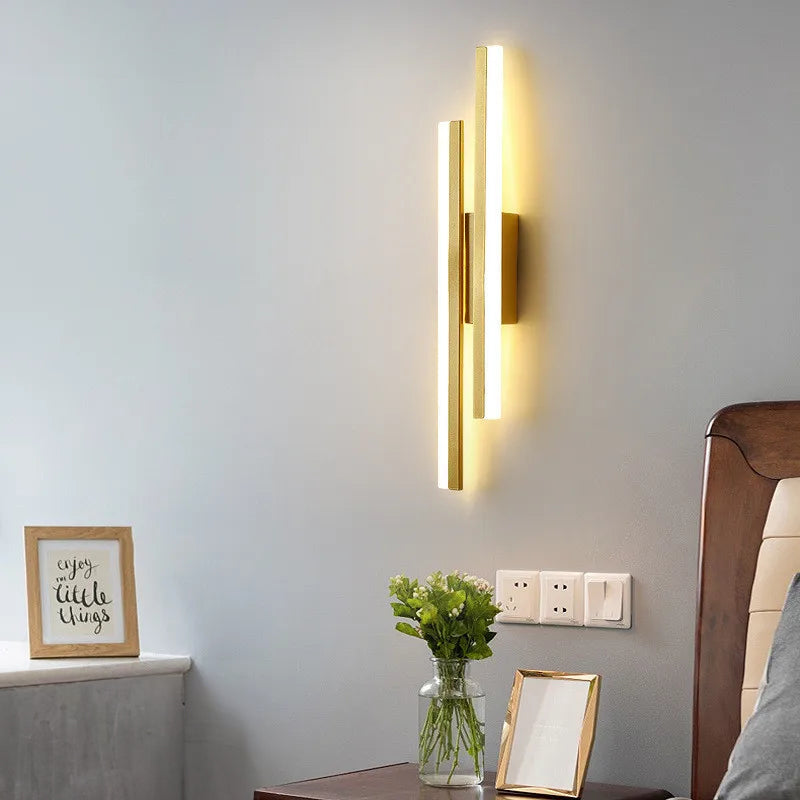 Applique murale LED minimaliste en aluminium | Virelle Maison
