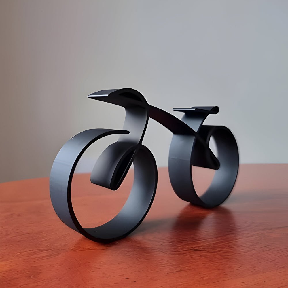 Virelle Maison - Sculpture cycliste en métal style minimaliste | Virelle Maison