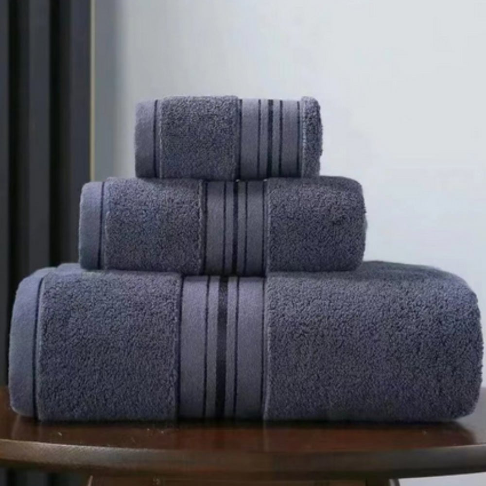 Virelle Maison - Serviette de bain en coton égyptien – Lot doux et absorbant | Virelle Maison