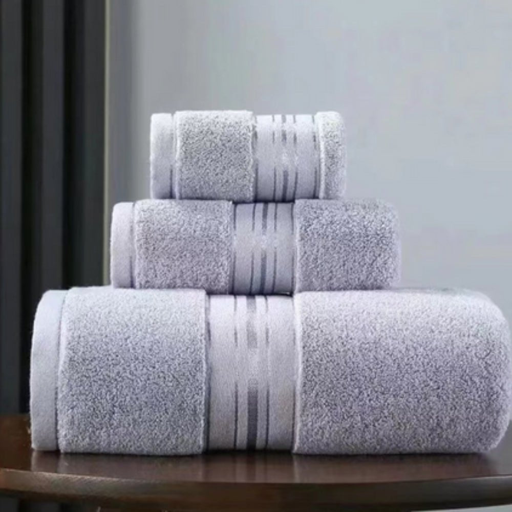 Virelle Maison - Serviette de bain en coton égyptien – Lot doux et absorbant | Virelle Maison