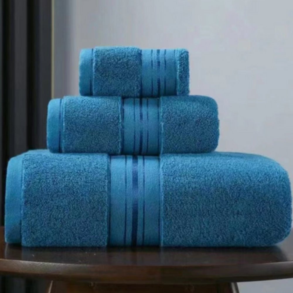 Virelle Maison - Serviette de bain en coton égyptien – Lot doux et absorbant | Virelle Maison