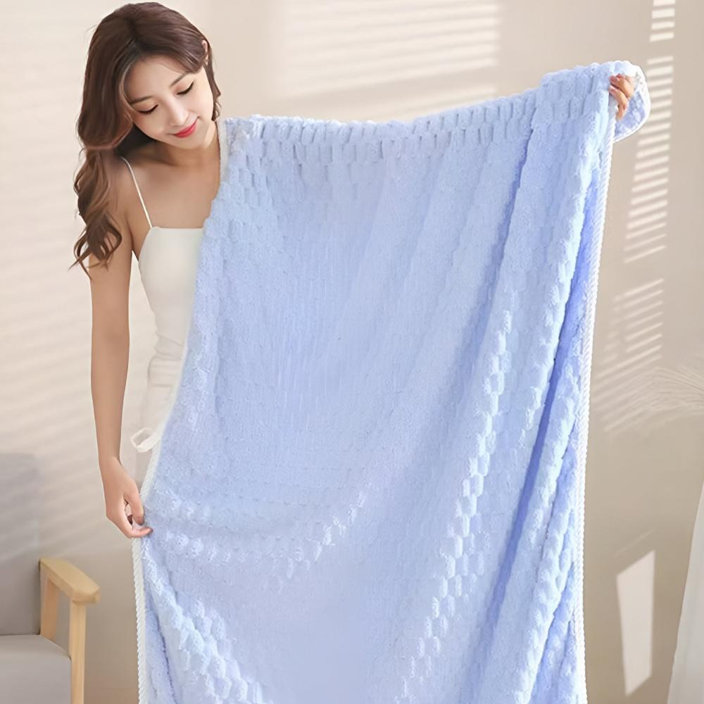 Virelle Maison - Serviettes en polaire douce, tissage serré et boucle d’accroche