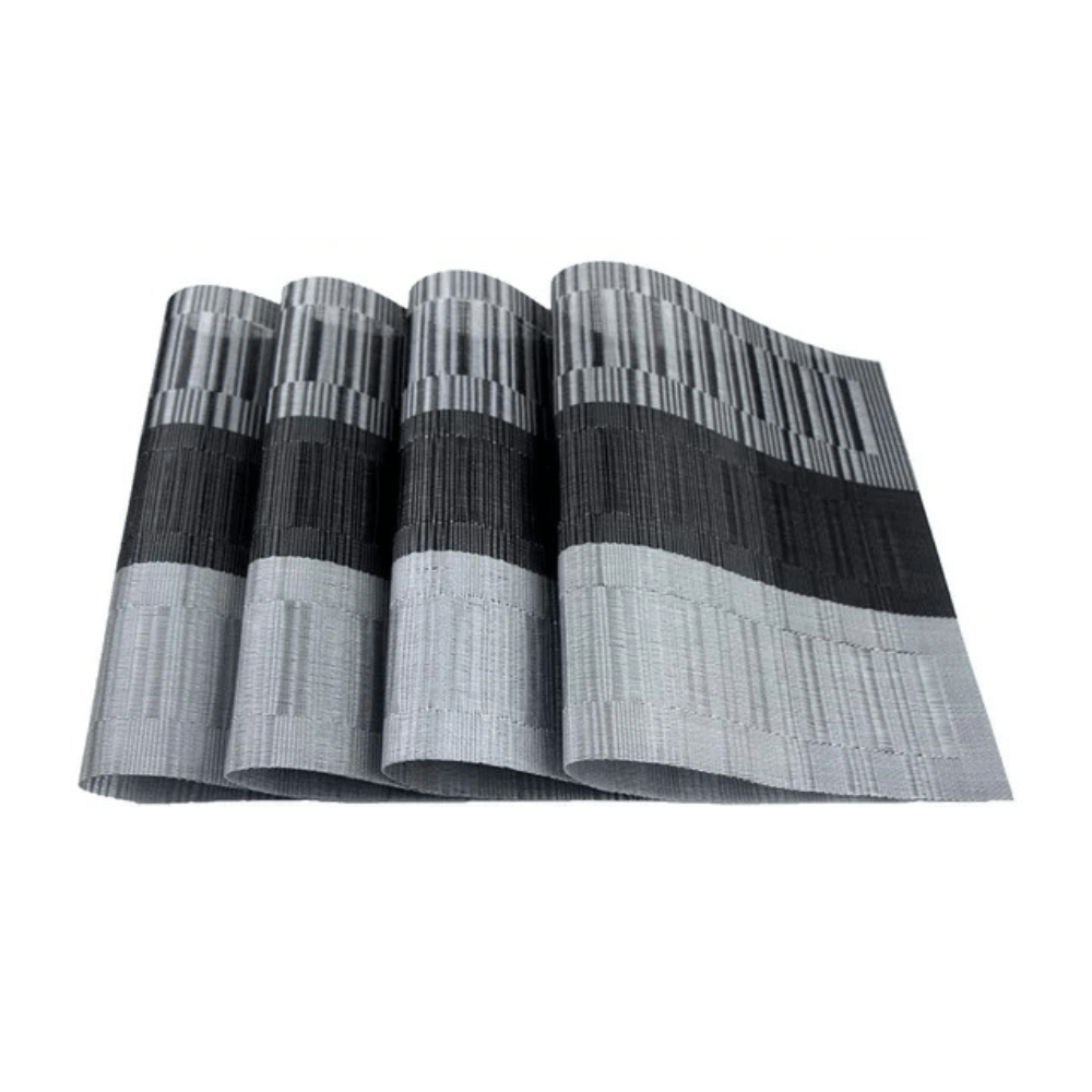 Virelle Maison - Set de sets de table tissés lavables – Surface résistante à la chaleur | Virelle Maison