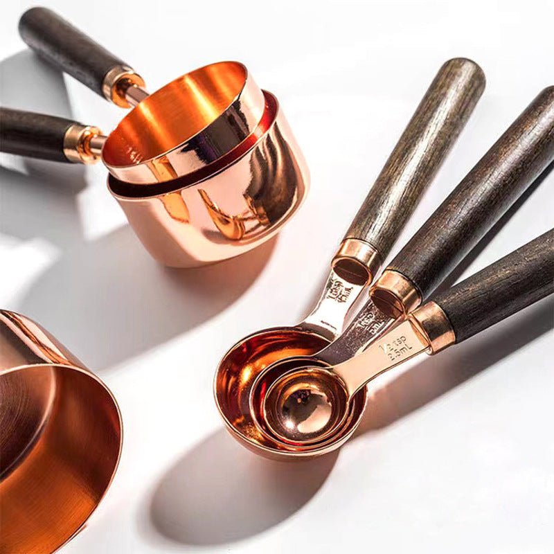 Virelle Maison - Set doseur en acier inox et chêne massif | Virelle Maison