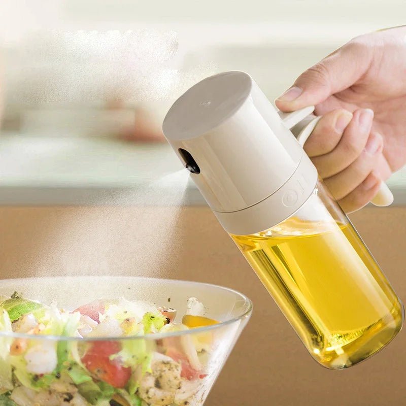 Virelle Maison - Spray à huile en verre borosilicaté 250 ml, design épuré | Virelle Maison